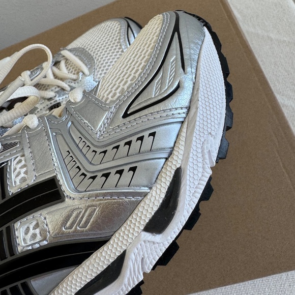 New Asics Gel-Kayano 14 Cream Black Metallic Plum Men's Size 7 - Picture 10 of 16